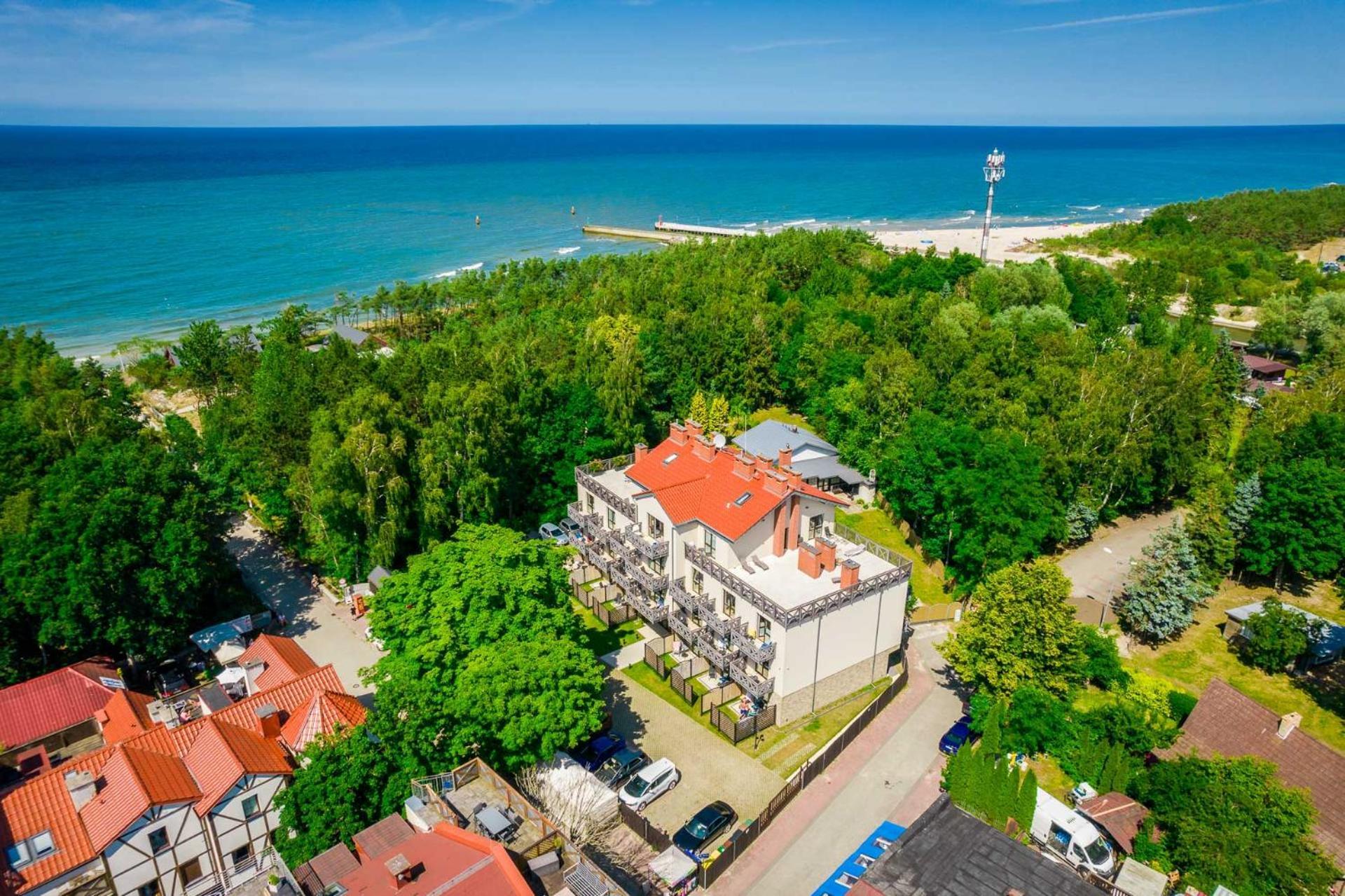 Villa Kliwer 50 Metrow Od Morza Rowy  Buitenkant foto